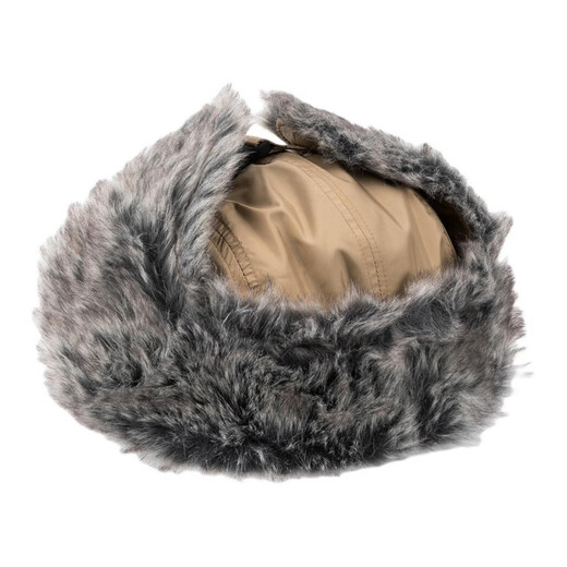 NEW ERA Brand Logo Polyester Fiber Lei Feng Hat Unisex Couple Style Beige Asian Version L