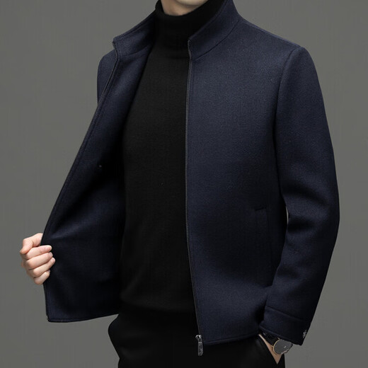 Heilan House (HLA) new winter down jacket men's casual short top business casual men's jacket daddy gray XL 180