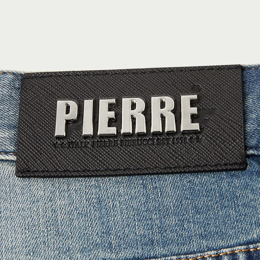 PP PIERRE PIERUCCIPP Italian light luxury men's clothing 2026 spring new washed jeans trend denim blue 31