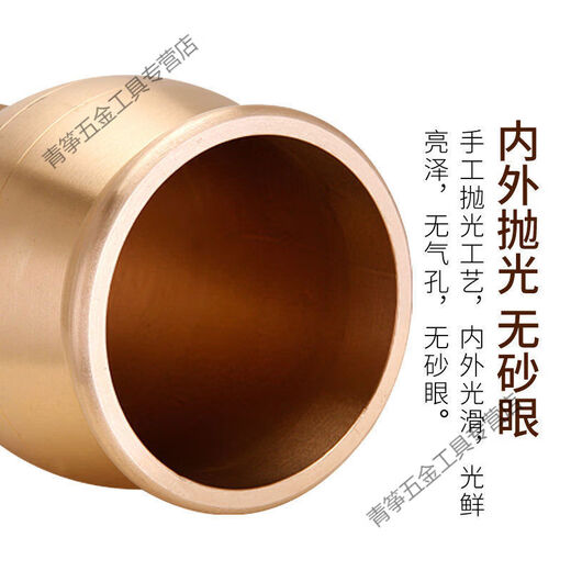 Yingtang factory direct sales pure copper thickened medicine jar pestle medicine jar beater mortar vat mortar barrel copper cup mash garlic paste thickened solid brass trumpet
