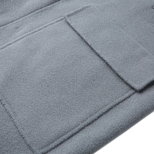 Multi-Farb-GXG-Herren-einfacher und warmer langer Mantel grau 180/xl
