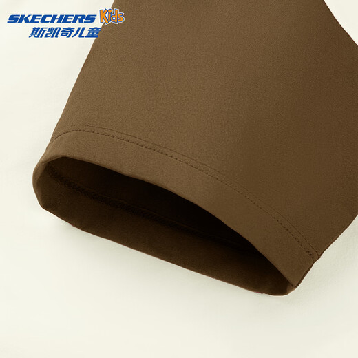 Skechers Skechers children's unisex spring and summer short-sleeved shirt knitted short-sleeved T-shirt P226K021