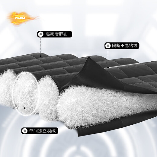 Rich 85 duck down winter men's down jacket windproof hooded warm jacket men's high-end men's down jacket