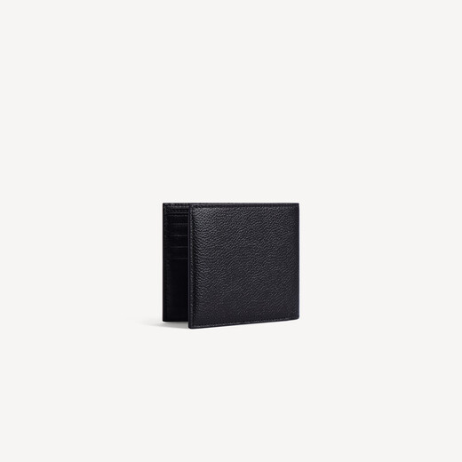 BALENCIAGA CASH Men's Brand Logo Wallet Black One Size