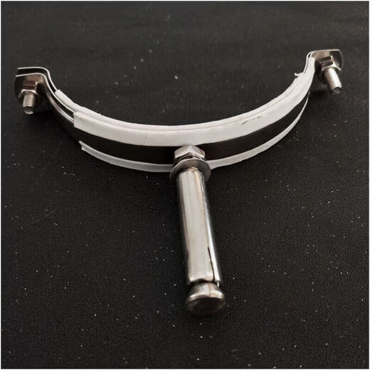 Wenzhi 304 stainless steel expansion pop pipe card PVC drainage pipe water supply pipe steel pipe fixed bracket hoop pipe card 20 pop pipe card (304 stainless steel)