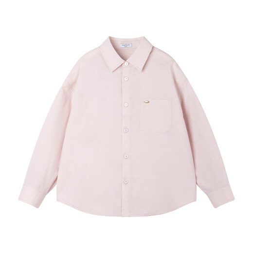 Mucmukn Spring Sakura Pink Versatile Layer Shirt Lyocell Tencel Cotton Korean Girls 26 Spring New Style