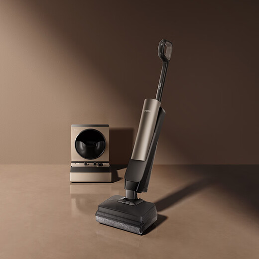 Timkovone Art Station AI-assisted lying-flat model, all-purpose 8-in-1, 0-block maintenance-free, human-computer interaction, automatic water up and down, quick-drying smart floor scrubber