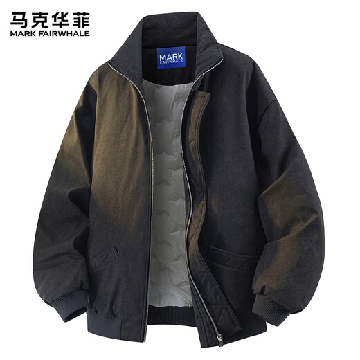 Mark Huafei's new autumn and winter men's down jacket is loose, versatile, comfortable, thickened, fashionable, simple, handsome, high-end jacket for men