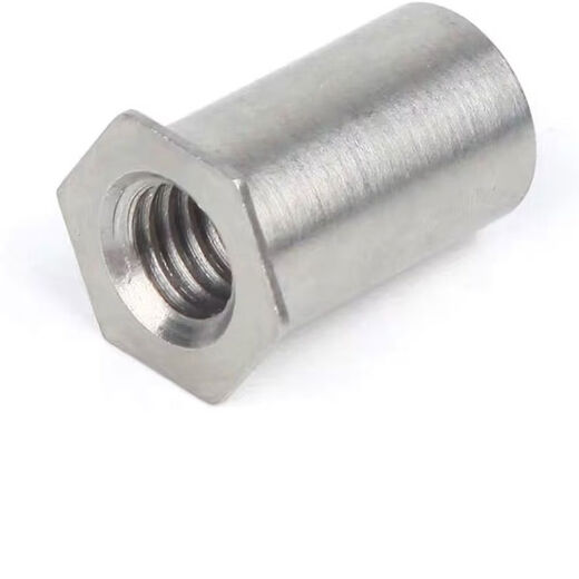 Sailotou 04 through hole pressure riveting stud SOS5MM4 pressure riveting column M2MM4M5M6 through hole stud nut stainless steel M2* outer diameter 4 points 2 minus 00 pcs
