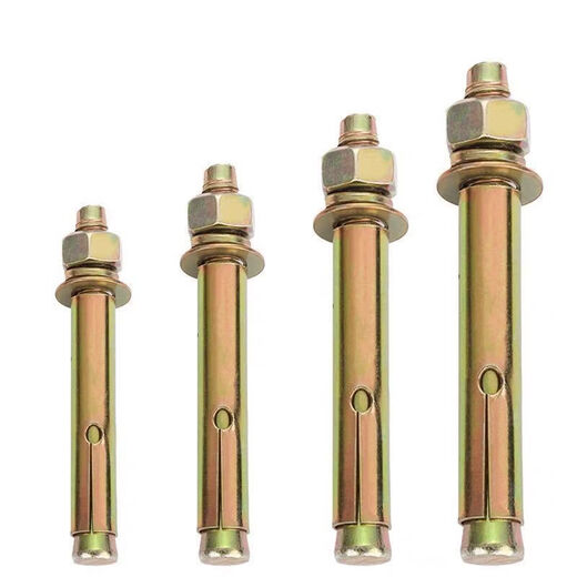 Sailotou whole box of electro-galvanized color expansion screws with holes for ceiling air conditioning special M6M8M10M12 M8*120 box of 80 openings 10