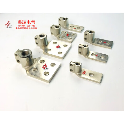 Transformer wiring pile head terminal Buddha's hand wire clamp copper shovel column slap motherboard 90 degree right angle equipment hoop wire clamp M12 single hole T-shaped right angle 35*60