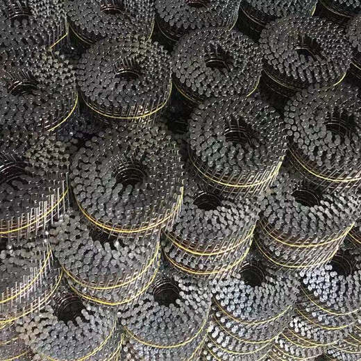 Coiled nails wholesale wooden pallet packaging pneumatic coiled nails plywood coiled nails construction and decoration ring-shaped coiled nails industrial 2.1x50 (9000 pieces) thread