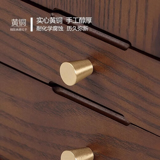 Nalandohao cosmetics storage box jewelry box integrated drawer storage cabinet large capacity wooden skin care product makeup storage box zero pine cone large makeup jewelry box