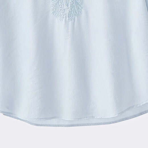 Sibaishe fashionable long-sleeved loose shirt for women 2026 spring new solid color simple flesh-covering pullover shirt