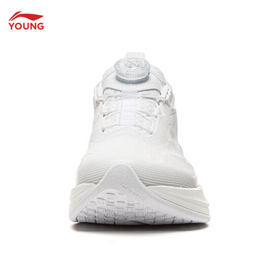 Li Ning children's shoes spring new children's running shoes for boys and girls Chitu 9PROYOUNG silk high rebound sports shoes standard white-9 33