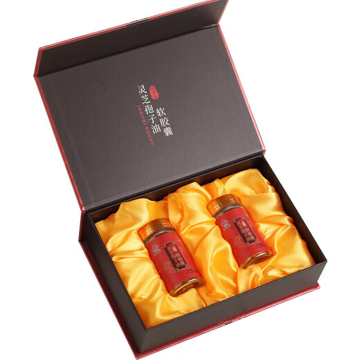 
Revise Ganoderma lucidum spore oil soft capsule gift box for adults, middle-aged and elderly people to enhance immunity, spore powder extract nutritional and nourishing gift box 6 boxes [Expiration date of 26 years and April]