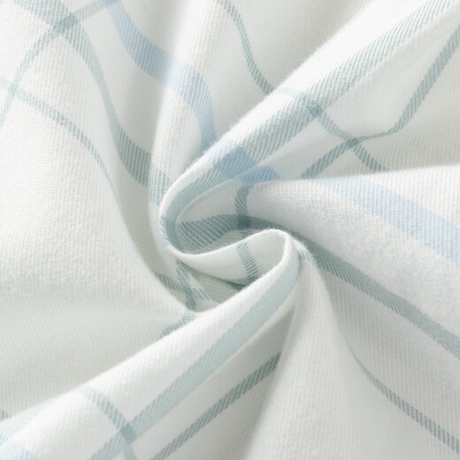 DAVE&BELLA children's plaid shirt cotton boys' shirt 2026 spring new baby boy long-sleeved top children's clothes green plaid ready stock 130 cm (recommended height 120-130cm)