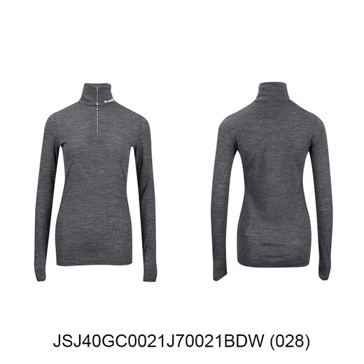 JIL SANDER sweater zipper turtleneck blended pullover sweater for women (JIL SANDER women's sweater) JSJ40GC0021J70021BDW (028) XS