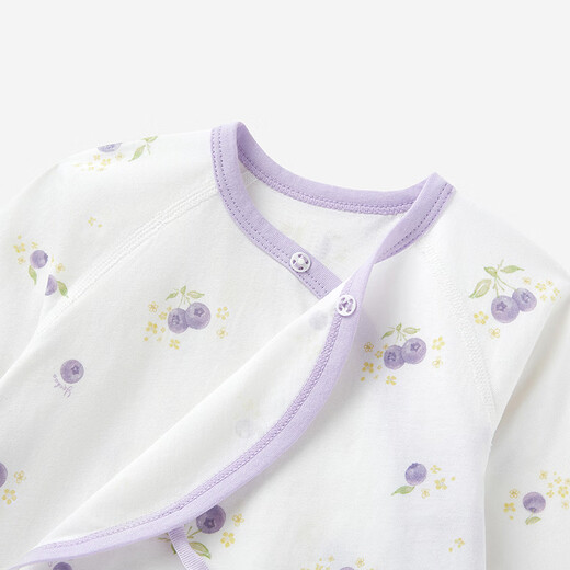 YEEHOO baby jumpsuit four-season baby clothes long-sleeved summer short-sleeved 10A antibacterial crawling suit newborn