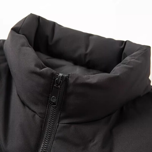 GUSKI luxury high-end brand down vest men's stand-up collar thickened vest versatile vest casual warm jacket black - exquisite gift box XL (180)