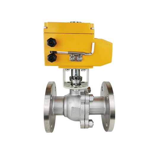 JLQ941F electric flange ball valve high temperature cast steel carbon steel stainless steel cut-off valve O-type switch intelligent cast steel DN32