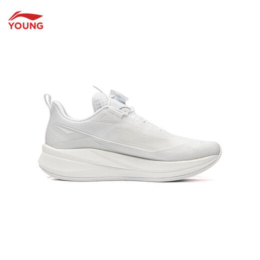 Li Ning children's shoes spring new children's running shoes for boys and girls Chitu 9PROYOUNG silk high rebound sports shoes standard white-9 33