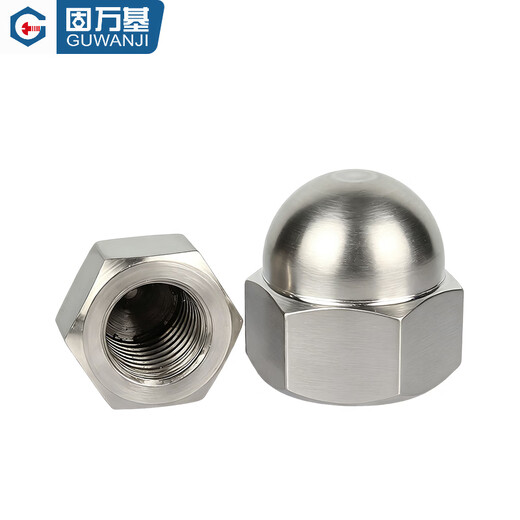 GUWANJI TA2 titanium alloy cap nut ball head decorative nut pure titanium cap nut M3M4M5M6M8-M20 M10 (1 piece)