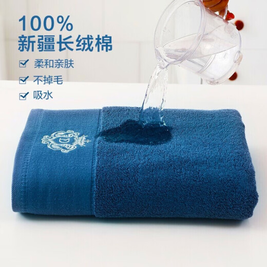 Antarctic pure cotton large bath towel Xinjiang long-staple cotton star hotel soft and absorbent thickened bath towel unisex