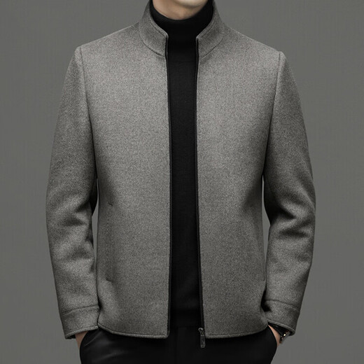 Heilan House (HLA) new winter down jacket men's casual short top business casual men's jacket daddy gray XL 180