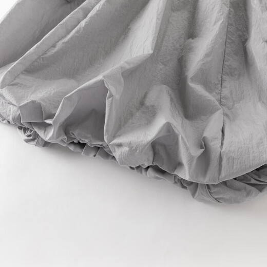 DAVE&BELLA girls' skirt 2026 spring new style children's bud skirt modern style medium-sized children's skirt little girl's skirt polar gray ready stock 110 cm (recommended height 100-110cm)