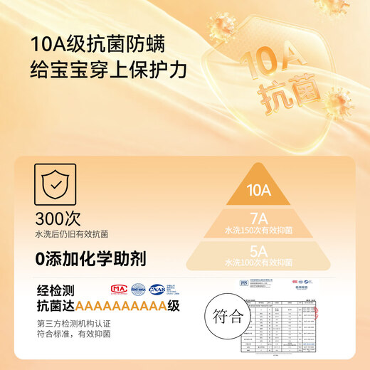 Happy Bear baby short-sleeved jumpsuit summer pure cotton baby clothes children's home underwear, fresh and breathable 73cm