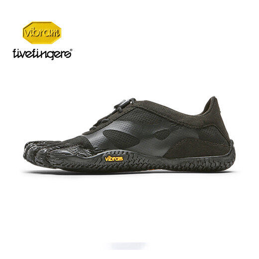 Vibram's new children's five-toed shoes, fitness training, running, barefoot walking posture improvement, five-toed shoes, black 29
