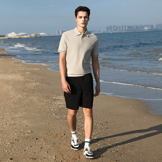 VICUTU men's short-sleeved T-shirt business Polo shirt casual versatile temperament commuter half-sleeved top 175/92A