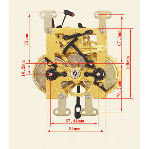 Polaris 15-day winding movement B1 movement mechanical movement floor clock accessories
