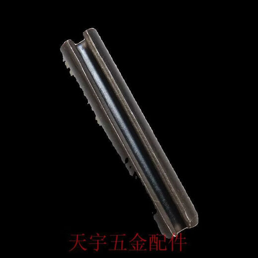 CLCEY65Mn manganese steel elastic pin split pin spring pin hollow cylindrical pin positioning pin hollow plug 1 point 5*12500 pcs