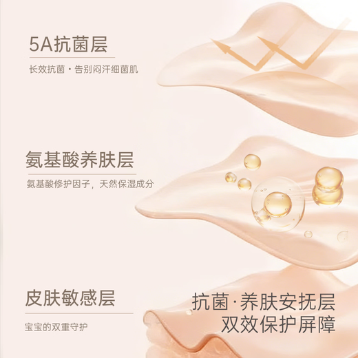 Wooden cotton hypoallergenic skin newborn one-piece spring and autumn infant 5A antibacterial bodysuit baby boneless monk suit spring off-white 52cm