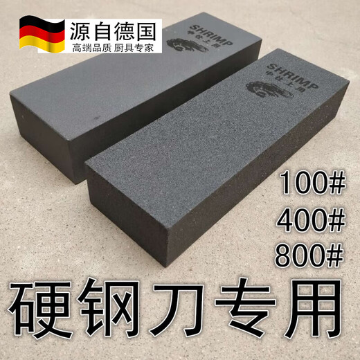 Tuojin 120 mesh/400/800 black carbon enlarged butcher knife hard steel knife sharpening stone petroleum stone factory 120 mesh extra large 120 mesh