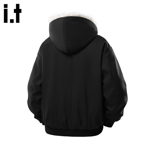 CHOCOOLATE it Mountain Carving Jacket Men's 2025 Winter Trendy Brand Reversible American Retro Black Jacket Black M Recommended 105Jin Jin is equal to 0.5kg -130Jin Jin is equal to 0.5kg