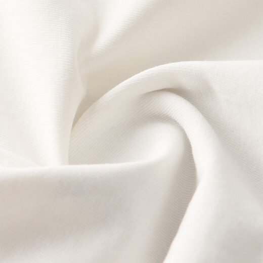 Mamie Maka (MOMOCO) children's clothing summer short-sleeved T-shirt boys fashion versatile children's fun T-shirt white 130