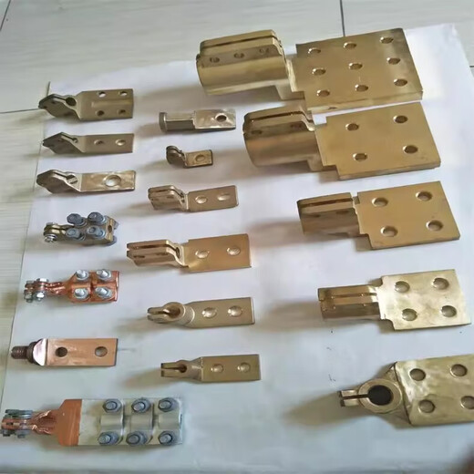 Transformer wiring pile head terminal Buddha's hand wire clamp copper shovel column slap motherboard 90 degree right angle equipment hoop wire clamp M12 single hole T-shaped right angle 35*60