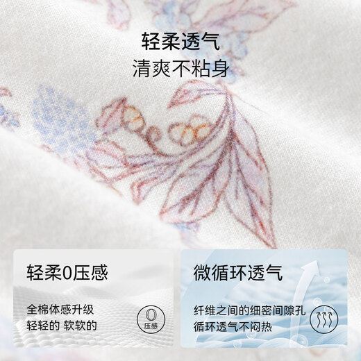 Happy Bear baby short-sleeved jumpsuit summer pure cotton baby clothes children's home underwear, fresh and breathable 73cm