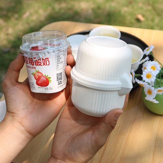 Rice husk disposable tea set Kung Fu tea cup camping party set teapot travel tea making outdoor portable tea set 6 teacups + teapot + fair cup