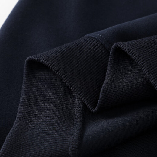 Jeanswest Jeanswest men's 2026 spring new retro hooded sweatshirt loose and versatile galloping horse print top LBK dark blue 2530 XL 185/104A