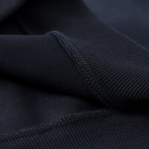 Jeanswest Jeanswest men's 2026 spring new retro hooded sweatshirt loose and versatile galloping horse print top LBK dark blue 2530 XL 185/104A