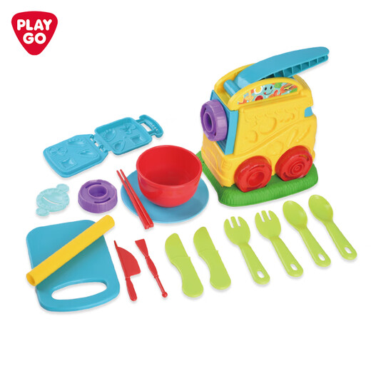 
PLAYGO Rice Colorful Mud Non-toxic Children's Toys for Boys and Girls DIY Colorful Mud Ultra Light Clay Handmade Noodle Set 8801