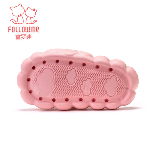 Fuluo Mi Cute Slippers Girls Comfortable Soft Soled Sandals Home Slippers Pink 25