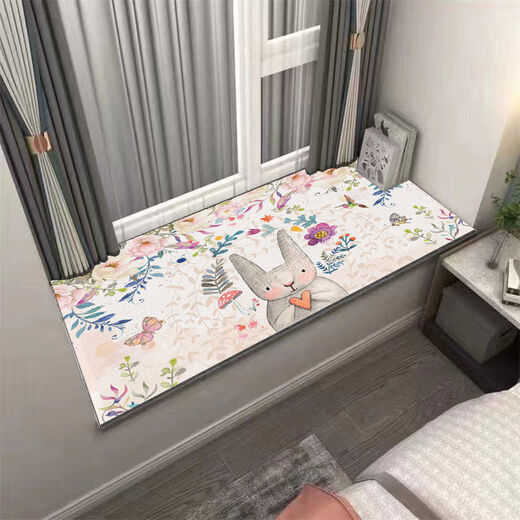 Midelle blanket bedroom full living room cute bedside blanket home coffee table bay window mat cutable net Cong 80160cm crystal velvet