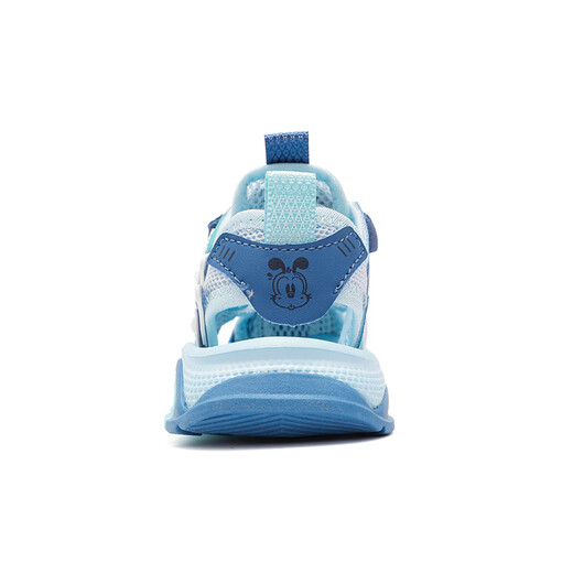 BOBDOG Children's Shoes Boys Sandals 2026 Summer New Boys Baotou Beach Shoes Boys Children's Shoes Water Moon Blue/Moonlight Blue 26 Suitable for feet 16.2CM long