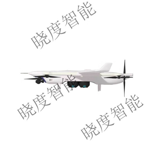 Lingle Blackjack vertical take-off and landing Vtol aerial surveying and mapping composite wing fixed-wing UAV 4+1 carbon fiber replica customized milky white ARF