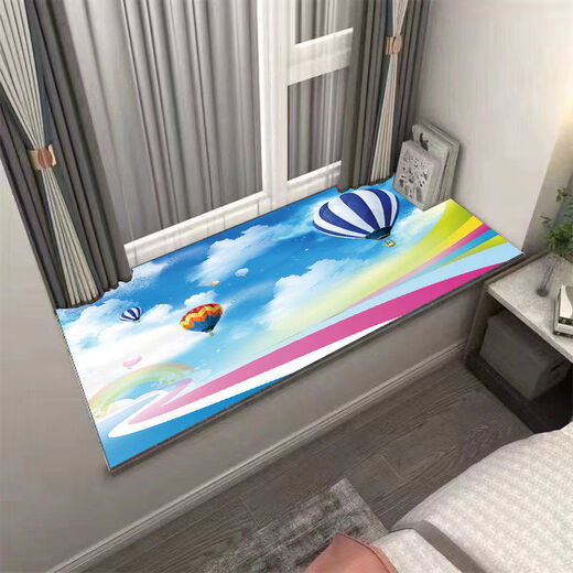 Midelle blanket bedroom full living room cute bedside blanket home coffee table bay window mat cutable net Cong 80160cm crystal velvet